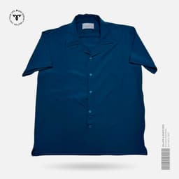 Ocean Teal Cuban Shirt view 0