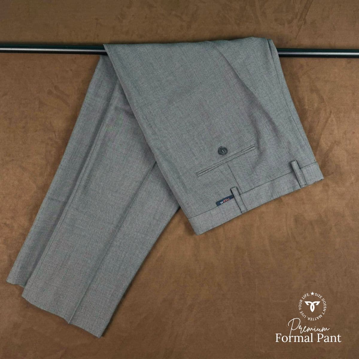 Premium Formal Pant – Ash showcase 1