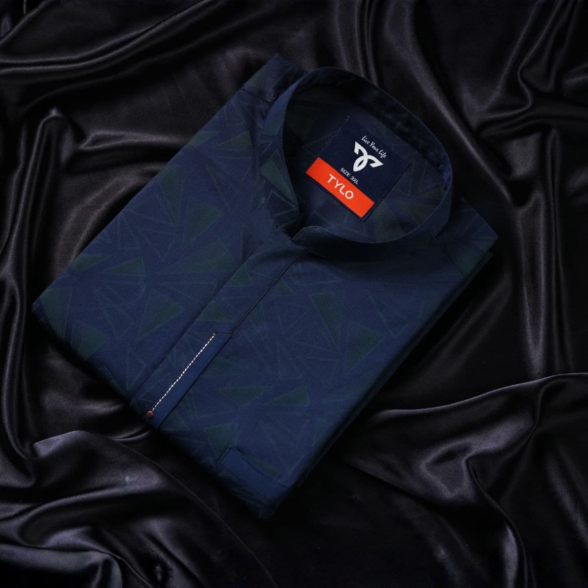 TYLO Midnight Deep Blue Premium Panjabi