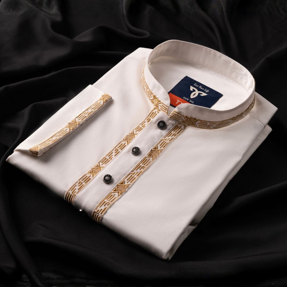 TYLO Pristine White Premium Panjabi