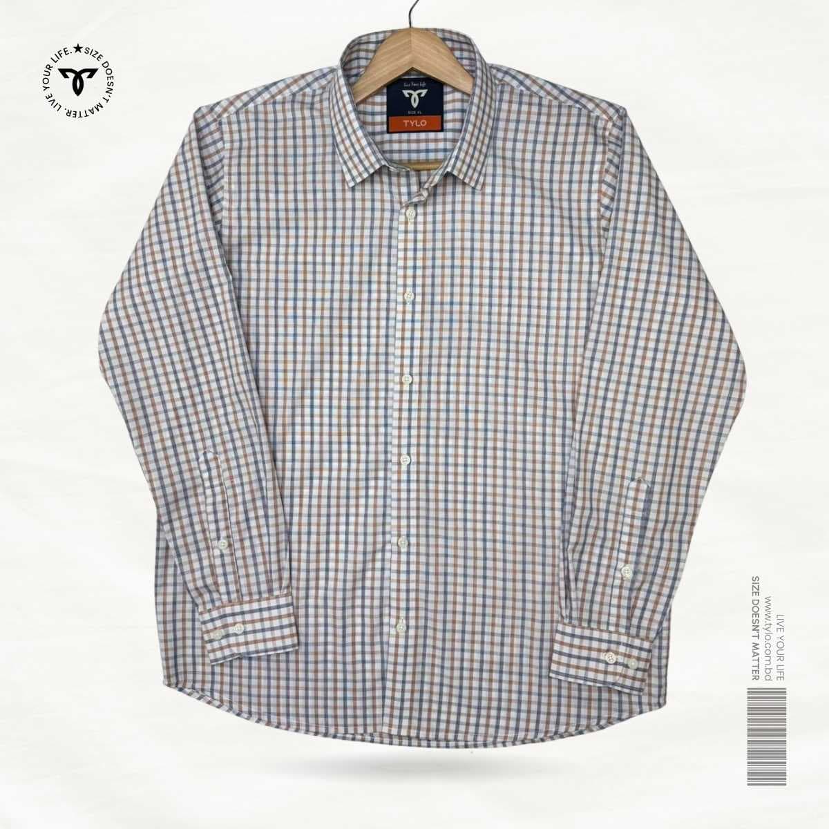 Multicolored Grid Check Premium Shirt showcase 1