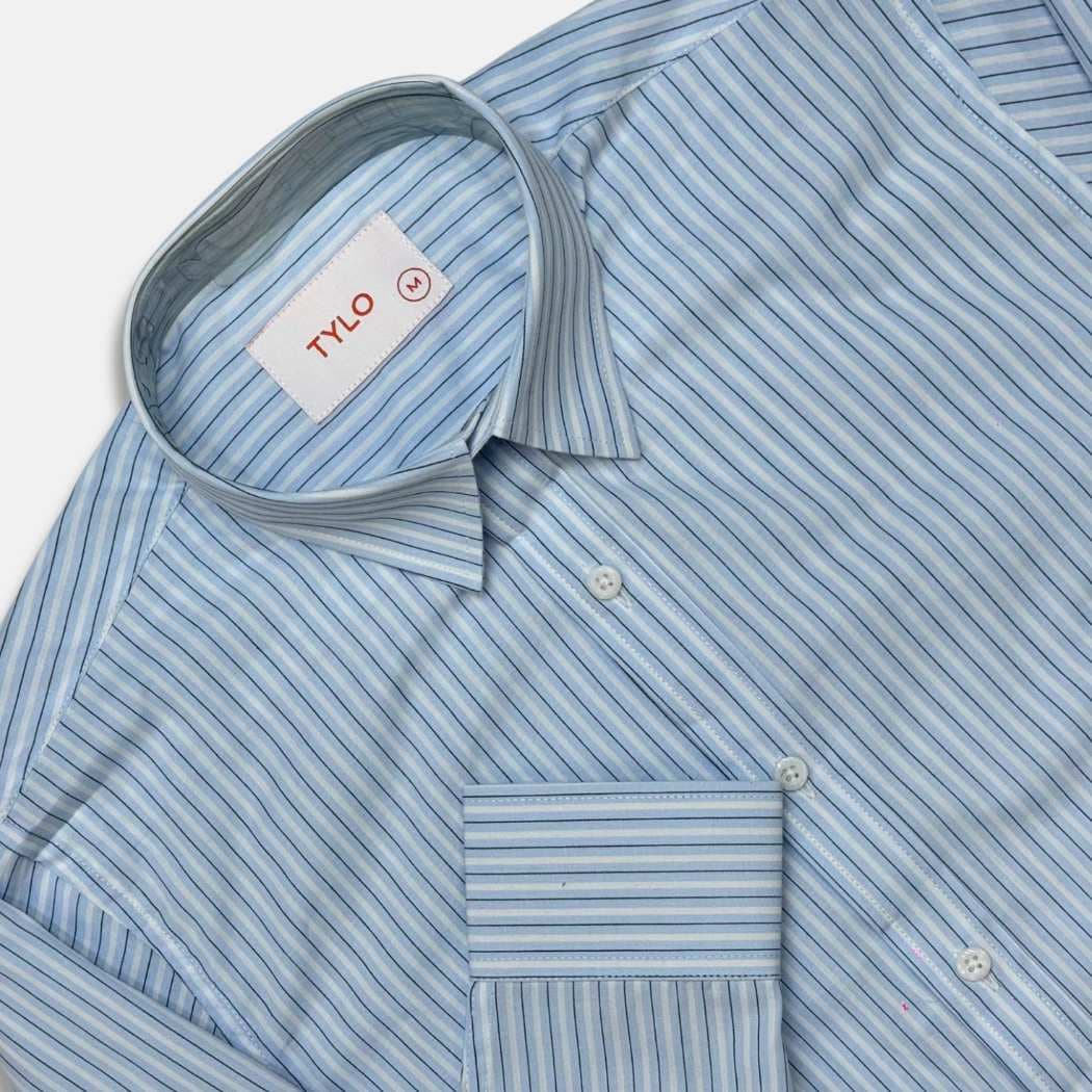 Light Blue Stripe Shirt showcase 2