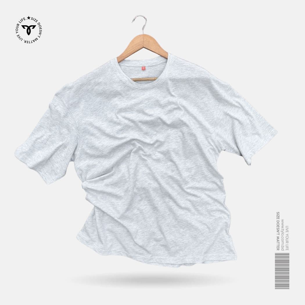 Seafoam Mist Solid Drop Shoulder showcase 1