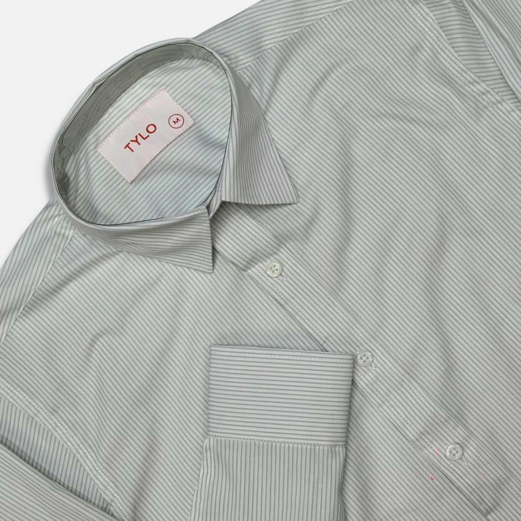 Grey Stripe Shirt showcase 2