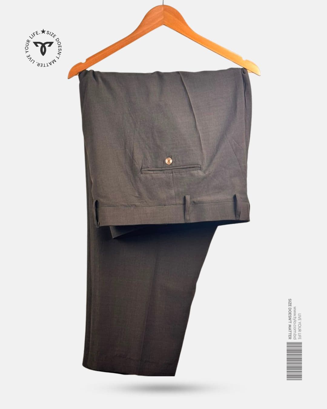 Slate Taupe Basic Pant