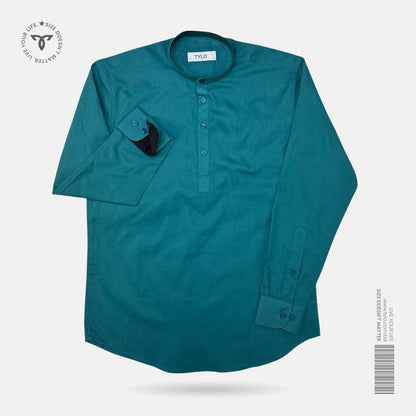 Teal Green Full Sleeve Katua