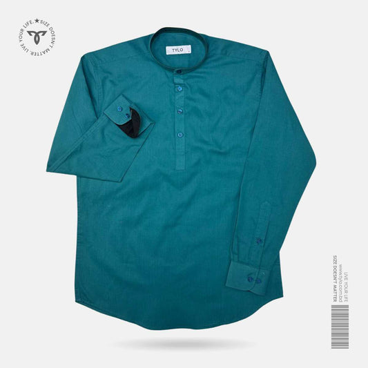 Teal Green Full Sleeve Katua