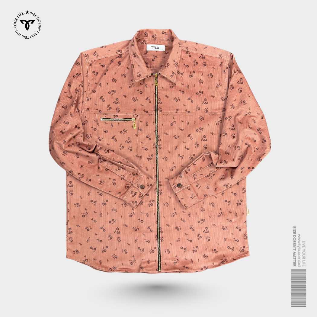 Tylo Textured Zip-Up Shacket