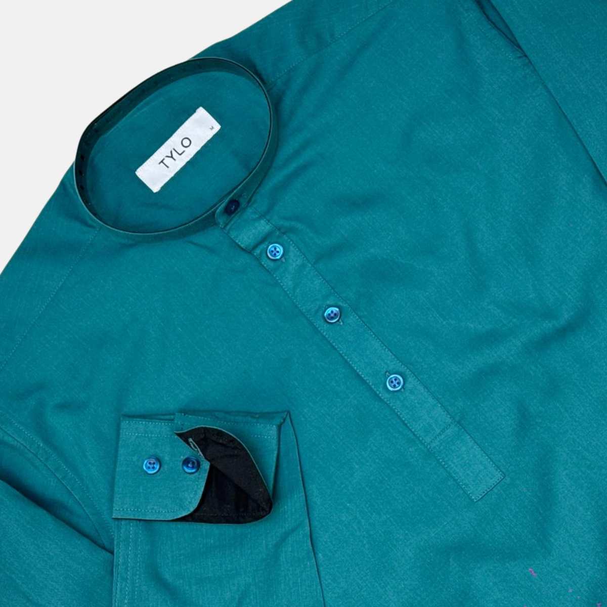 Teal Green Full Sleeve Katua