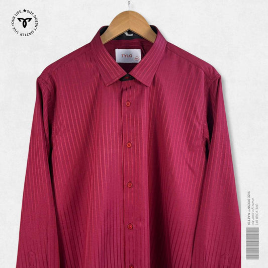 Stripe Shirt Raspberry