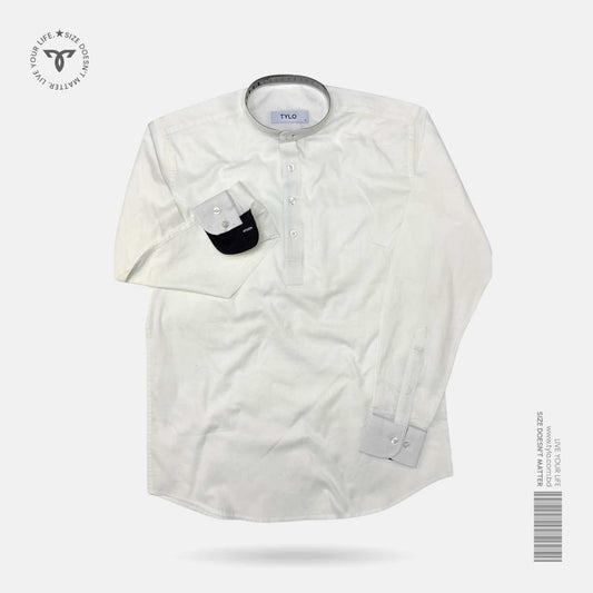 White Full Sleeve Katua