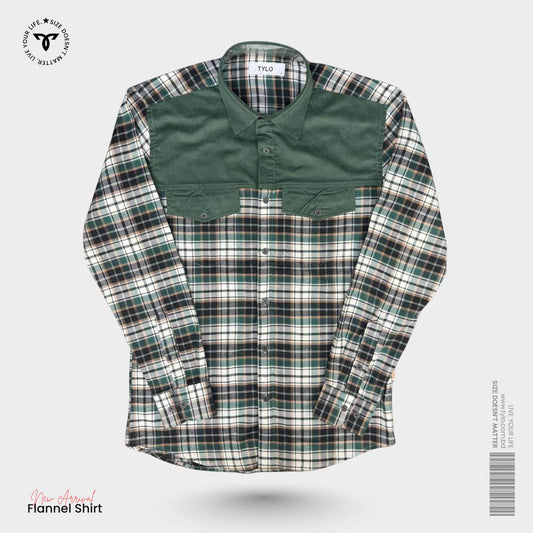 Forest Green Flannel Shirt