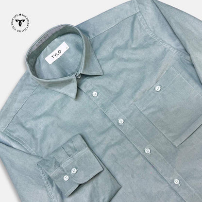 Dusty Sage Corduroy Shirt