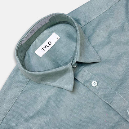 Dusty Sage Corduroy Shirt