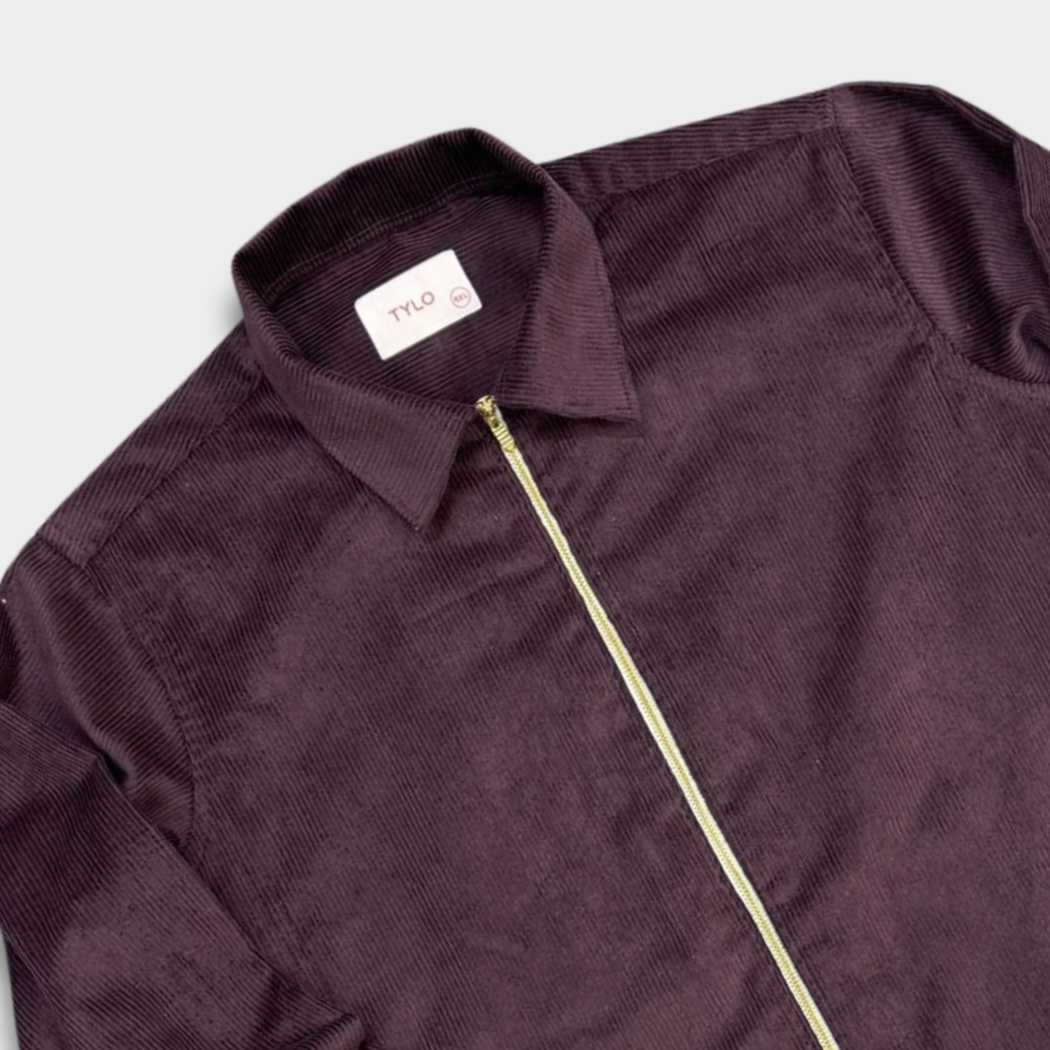 Tylo Textured Zip-Up Shacket