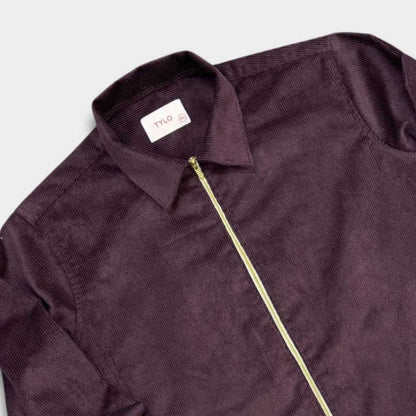 Tylo Textured Zip-Up Shacket