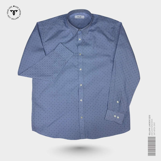 Slate Micro Grid Regular Shirt