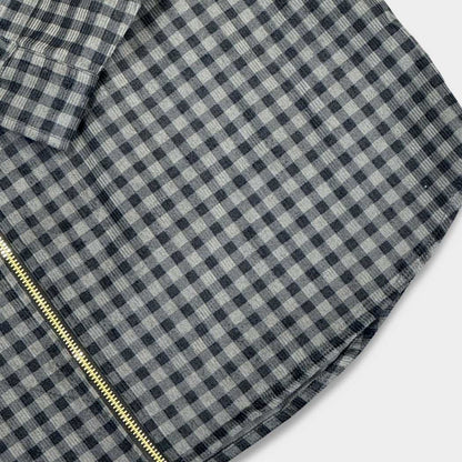 Tylo Checkered Zip-Up Shacket