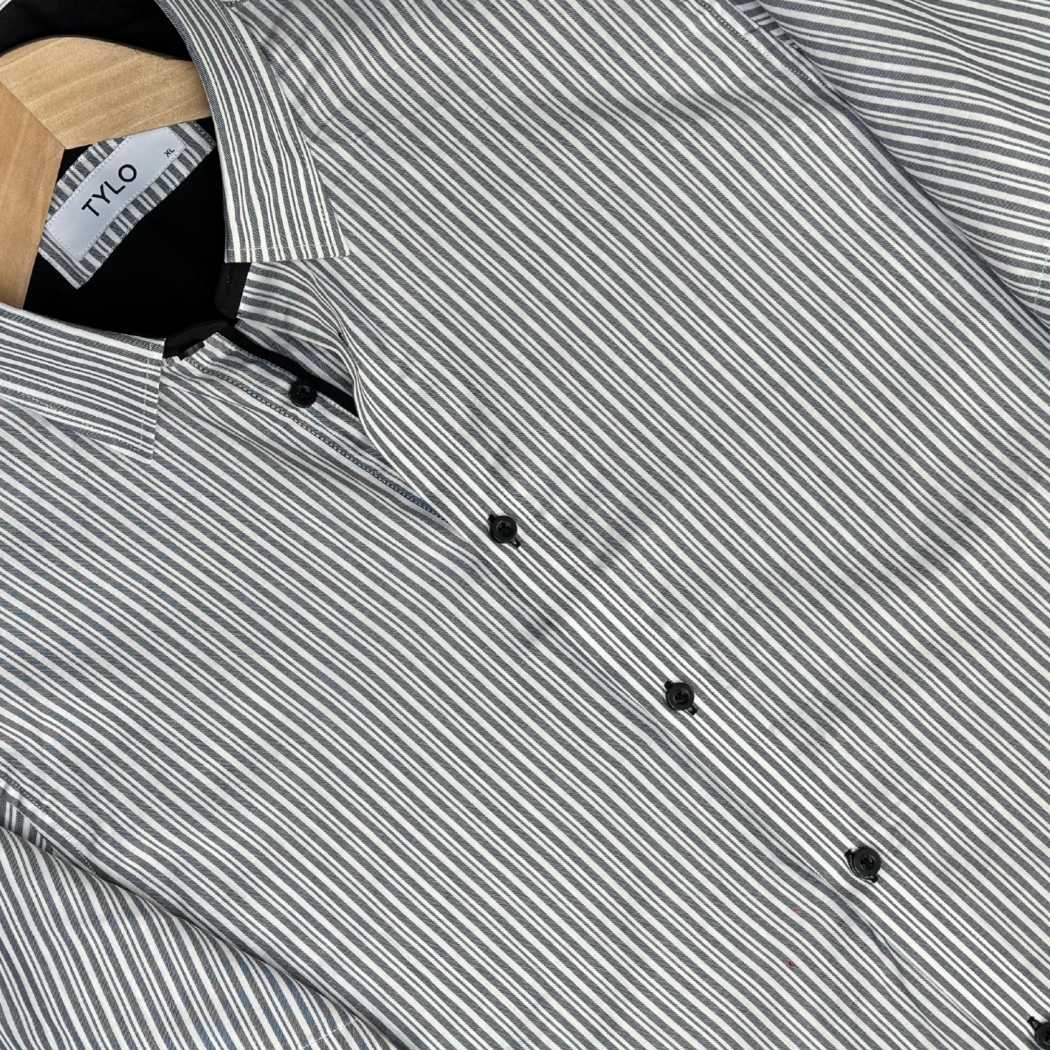 Precision Stripe Half Sleeve Shirt
