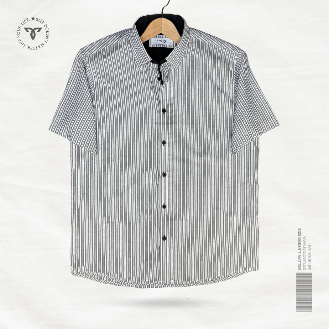 Precision Stripe Half Sleeve Shirt