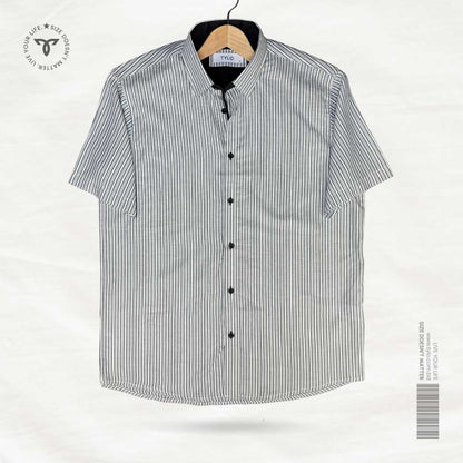 Precision Stripe Half Sleeve Shirt