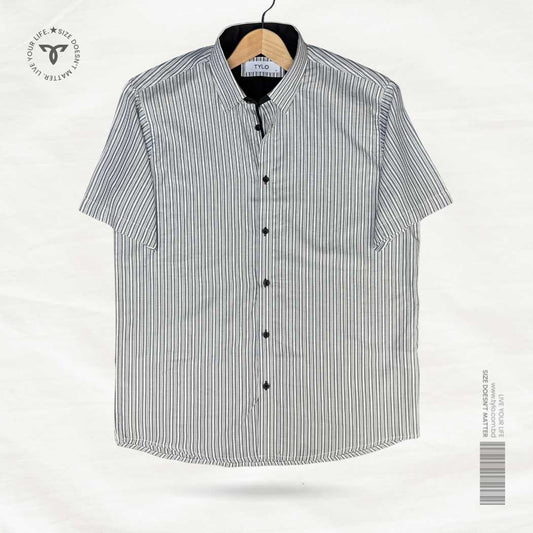 Precision Stripe Half Sleeve Shirt