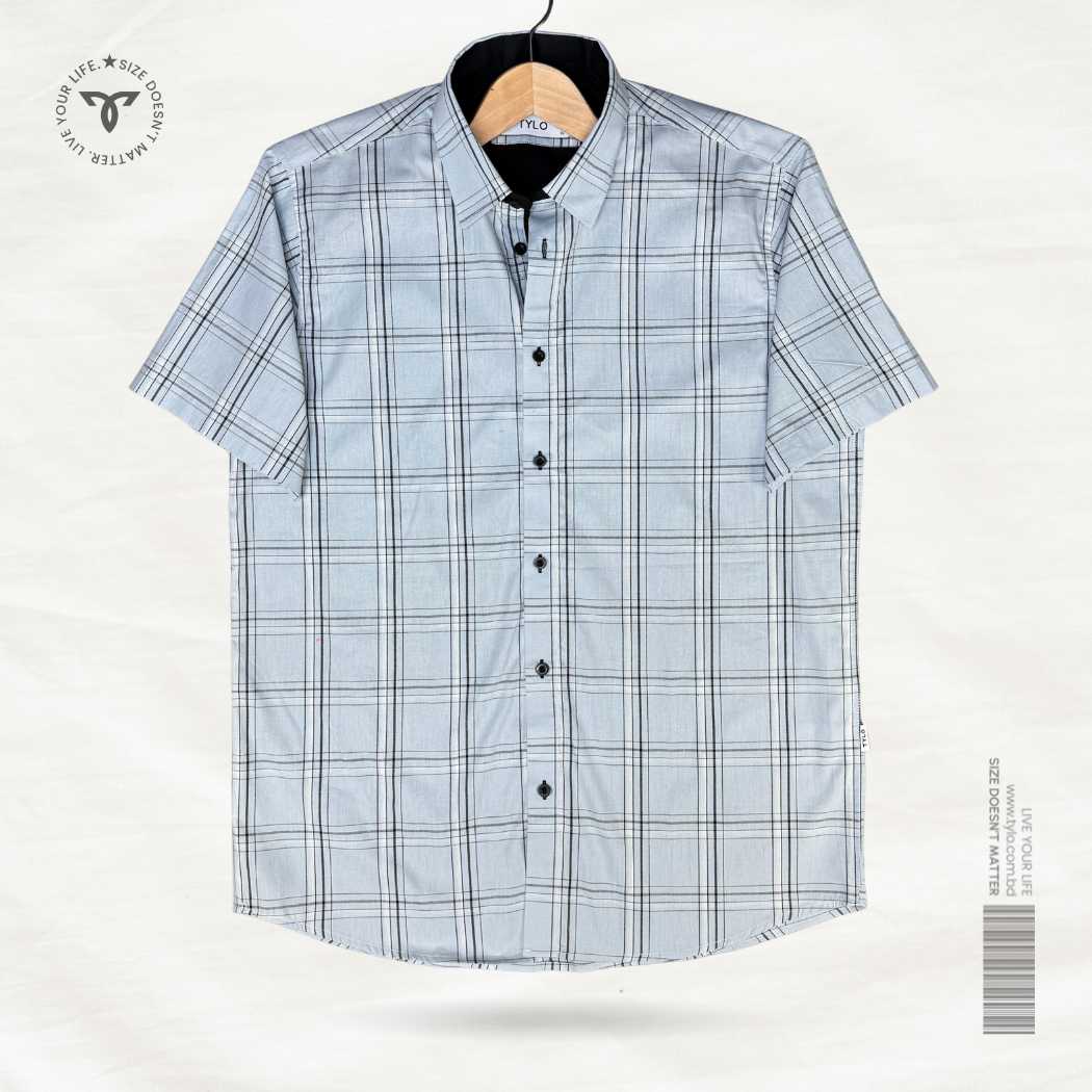 Azure Glass Half Sleeve Shirt