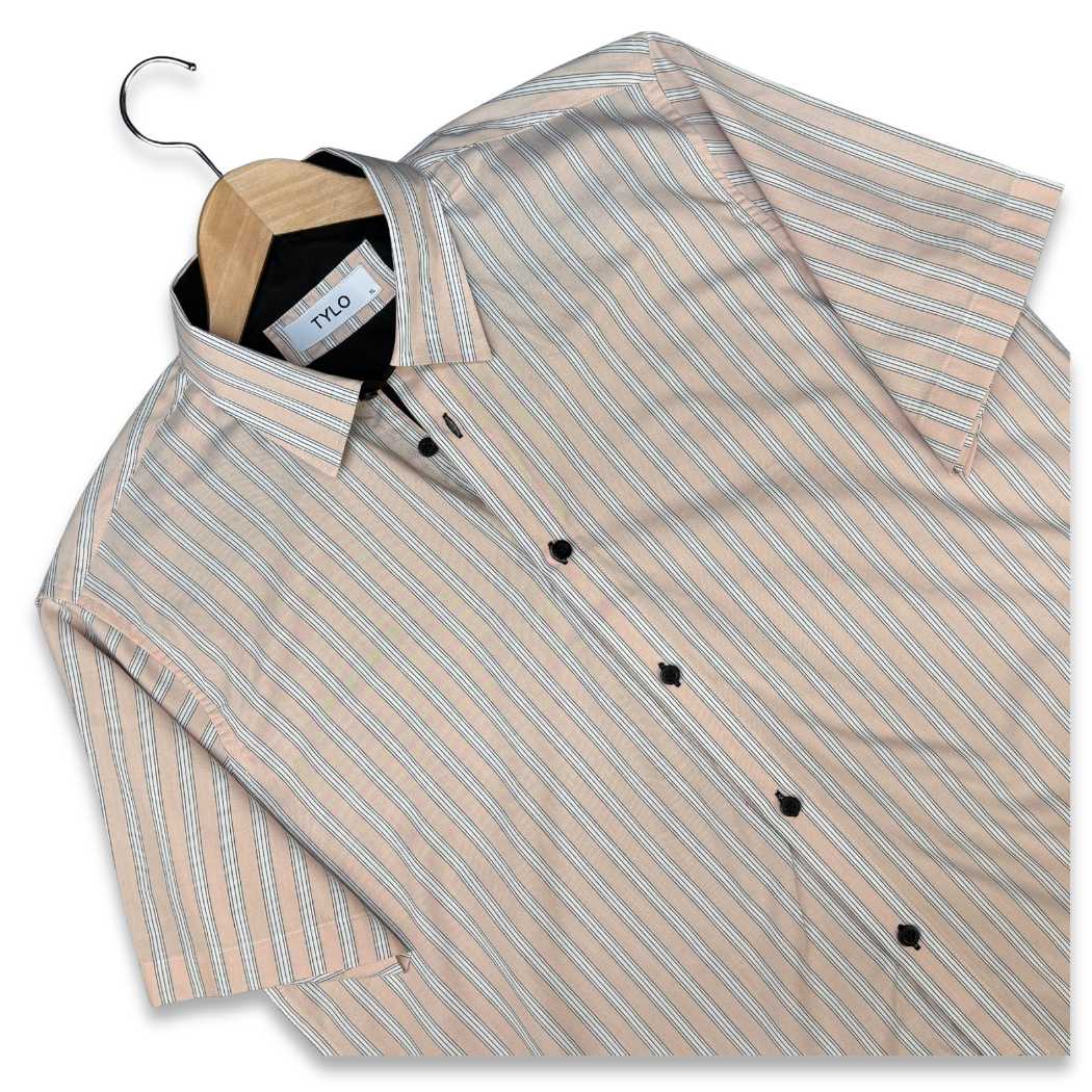 Ember Stripe Half Sleeve Shirt