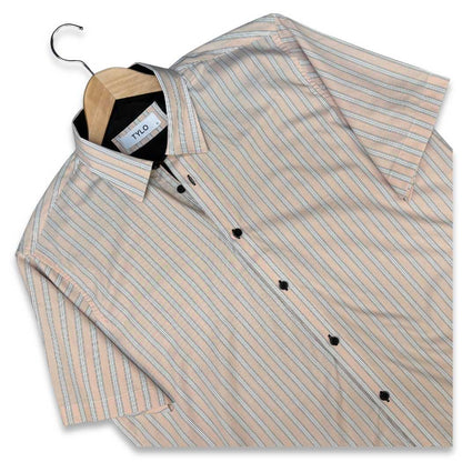 Ember Stripe Half Sleeve Shirt