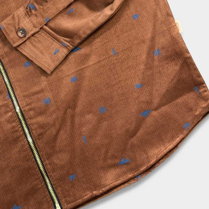 Tylo Textured Zip-Up Shacket