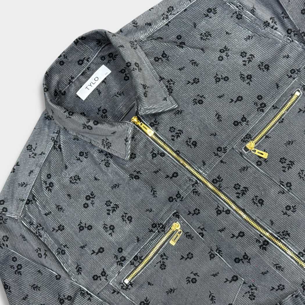 Tylo Textured Zip-Up Shacket