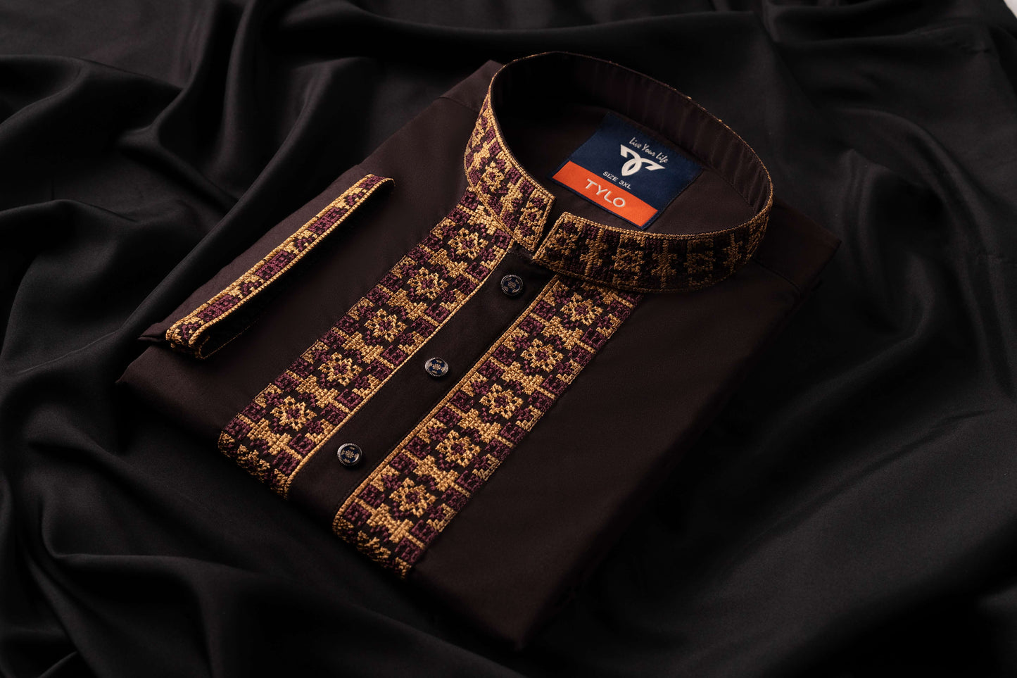 Dark Chocolate Premium Panjabi