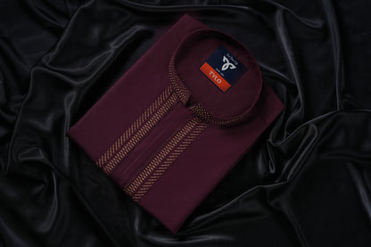 Majestic Maroon Exclusive Panjabi