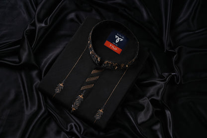 Midnight Black Exclusive Panjabi