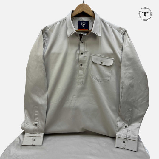 Light Nickel Gray Kabli